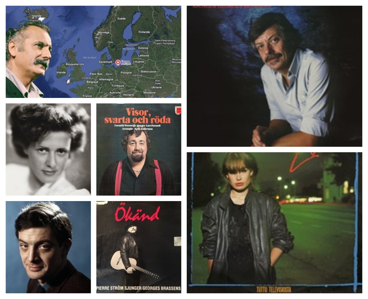 mediamus's tweet photo. Georges Brassens traduit et chanté en anglais (Jake Thackray), néerlandais (Jetty Paerl, Ronnie Potsdammer, Gerard Wijnen), suédois (Thorstein Bergman, Cornelis Vreeswijk, Karl Gerhard), finois (@TuulaAmberla) (Brassens en Europe #6)
https://t.co/xxRVAbCkaS https://t.co/rTubfyUIJJ