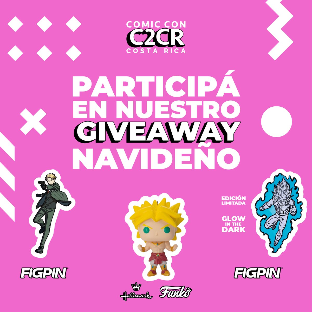 ¡Participa en nuestra Gran Rifa de Comic Con Costa Rica 2024!

En Comic Con Costa Rica, celebramos la pasión de nuestra querida comunidad
Participa: us18.list-manage.com/survey?u=c28e8…

#ComicConCR #RifaEpica #CulturaPop #RegalosExclusivos #YoVoyAC2CR