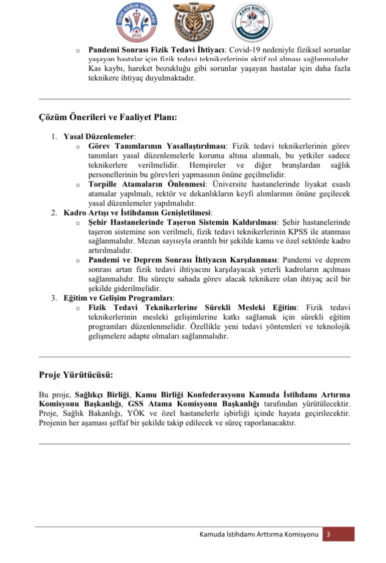 ahmetesmer2121's tweet photo. 📣📣Genç Sağlık Sendikası olarak, yaptığımız projelerin hayata geçirilmesi FİZİK TEDAVİ TEKNİKERLİĞİ bölümünün atamaları en kısa sürede yapılmasını talep ediyoruz.📍📍
#SağlığaTasarrufsuzAtama https://t.co/FdsO2NyUSs
