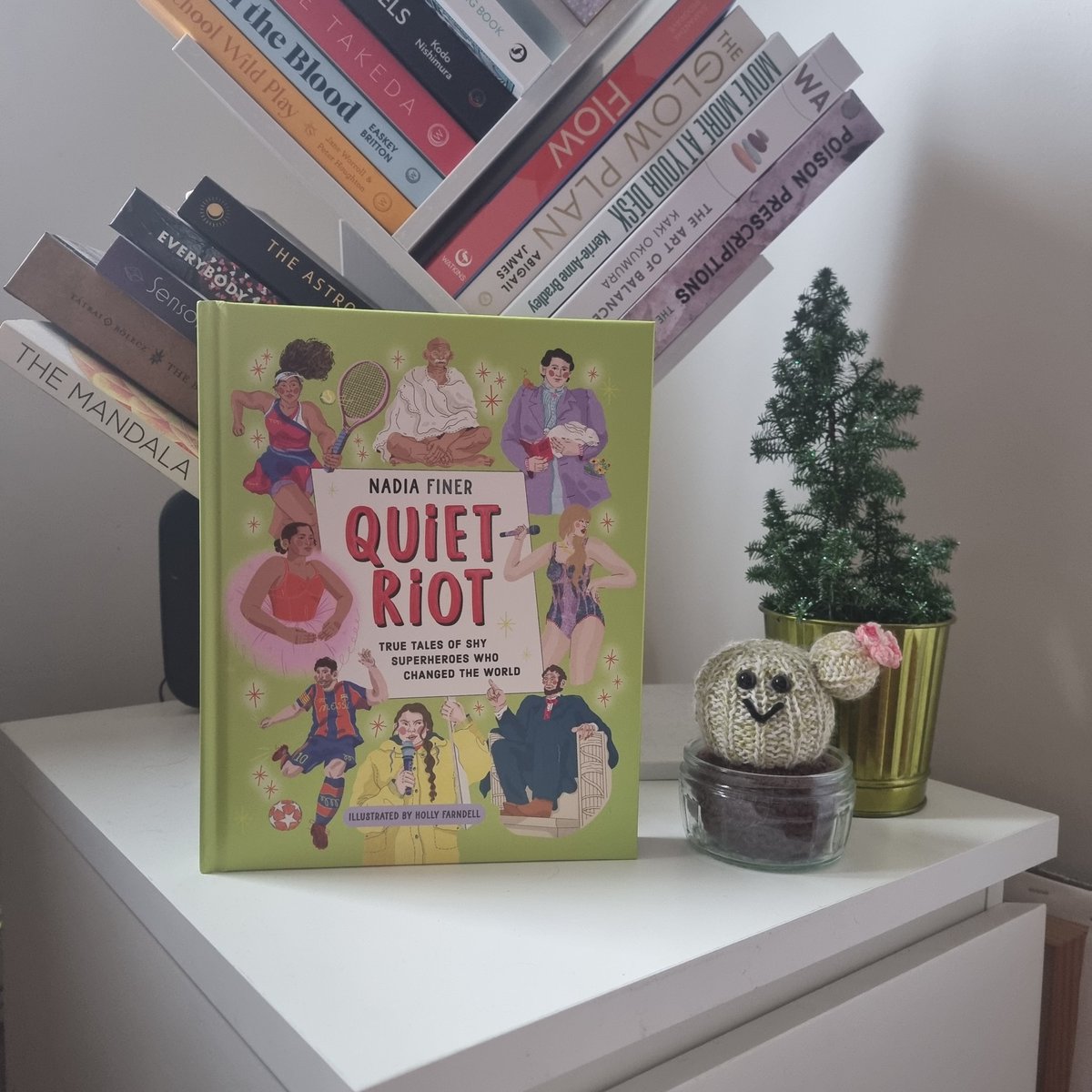 Excited to receive an advance copy of Quiet Riot, our first children's book for Moon + Bird at <a href="/WatkinsWisdom/">Watkins Publishing</a>, written by the fabulous <a href="/nadiafiner/">Nadia Finer - founder of Shy and Mighty</a> 🥰

May it inspire shy children everywhere that they can be whoever they want!