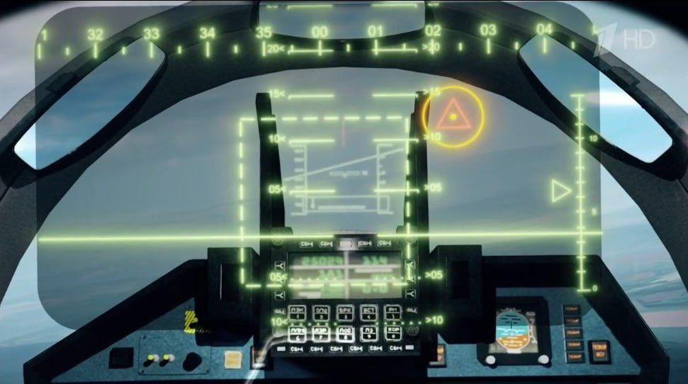 The newest helmet with augmented reality for pilots of the Russian fifth-generation Su-57 fighter jets was shown for the first time

It can control weapons directly in flight.

"We got the target locked. The direction the pilot looks is the direction the homing head deviates,"
