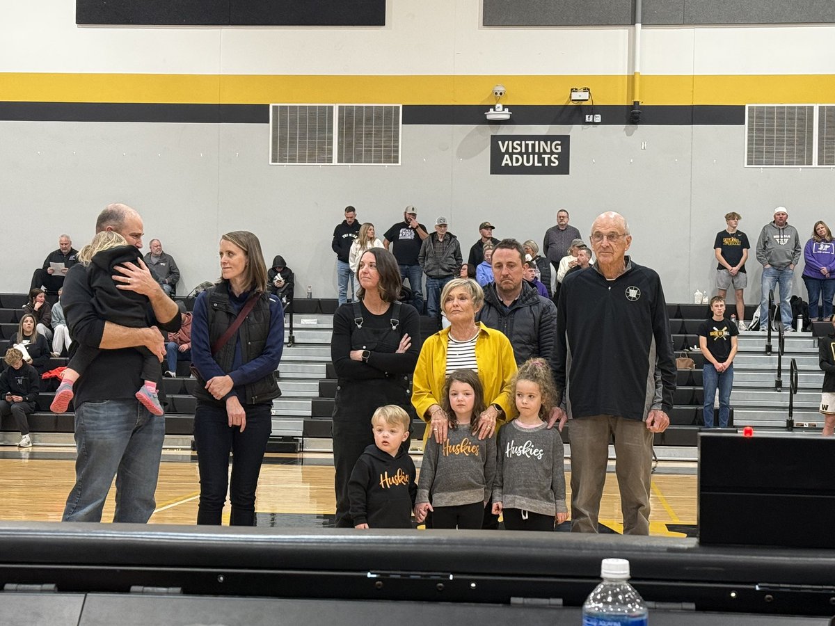Although we didn’t get the victory, it was great to be able to honor Coach Emmert on his retirement last night! 
Thank you to all of the former players, families, and community members who made it back to show your love and support for <a href="/GaryEmmert/">Gary Emmert</a>!