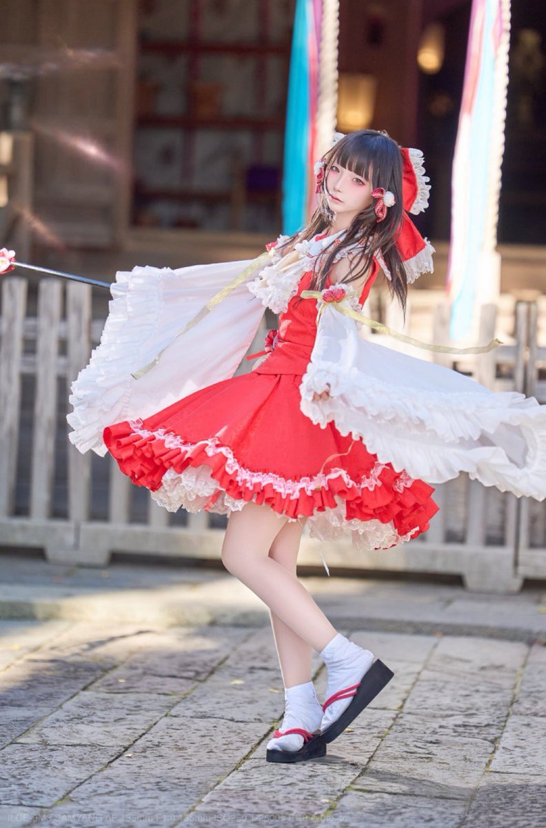 【専用】TOKUKO 1er VOL　前開き チュニック　ピノキオ　赤✕白ドット ドッキングドットワンピース