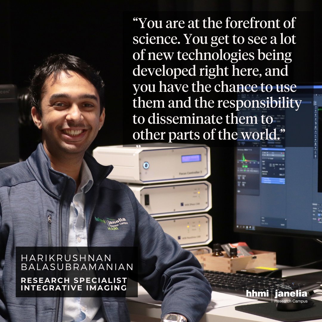 HHMI | Janelia (@hhmijanelia) on Twitter photo Harikrushnan Balasubramanian (<a href="/harikrushnan_b/">(Hari) Harikrushnan Balasubramanian</a>) is a research specialist on Janelia’s new Integrative Imaging team (<a href="/I2Janelia/">Integrative Imaging @ Janelia</a>), collaborating with Janelia labs to develop methods and workflows for using light microscopy in biological research. 🧵(1/11)
janelia.org/support-team/i… Harikrushnan Balasubramanian (<a href="/harikrushnan_b/">(Hari) Harikrushnan Balasubramanian</a>) is a research specialist on Janelia’s new Integrative Imaging team (<a href="/I2Janelia/">Integrative Imaging @ Janelia</a>), collaborating with Janelia labs to develop methods and workflows for using light microscopy in biological research. 🧵(1/11)
janelia.org/support-team/i…