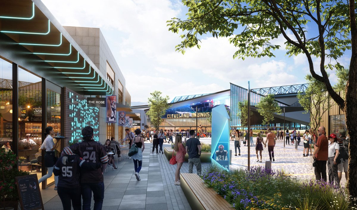 Browns's tweet photo. Lincoln Property Company will serve as the development partner for the Browns' 176-acre mixed-use entertainment district in Brook Park.

📰» https://t.co/GaRCh08exG https://t.co/bpQl8vsdKD
