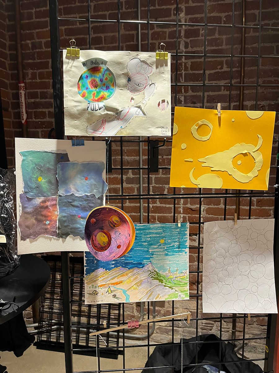 Planetary Science Institute (PSI) (@planetarysci) on Twitter photo PSI’s Jamie Molaro hosted a workshop to explore the way that planets evolve, how processes at both long and short timescales interact, how cultural perceptions of space have shifted over time and how art and artists change through exploration.🪐 🕰️ 🎨
<a href="/spacejammie/">Jamie L. Molaro</a> #sciart PSI’s Jamie Molaro hosted a workshop to explore the way that planets evolve, how processes at both long and short timescales interact, how cultural perceptions of space have shifted over time and how art and artists change through exploration.🪐 🕰️ 🎨
<a href="/spacejammie/">Jamie L. Molaro</a> #sciart