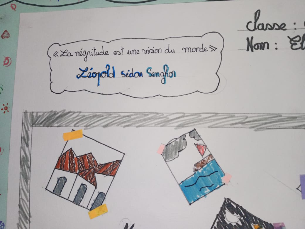 CoursLumiere's tweet photo. 8e édition de la Semaine des Lycées Français, placée sous le thème "Francophonie : les établissements créent et innovent" .Nos élèves se sont soumis à la création d'affiches avec des citations d'auteurs. #parcoursavenir #courslumiere #francophonie https://t.co/H4EsvwDu37