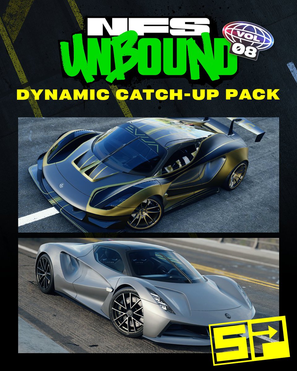 NeedforSpeed's tweet image. Missed out on the Lotus Evija? π
The Vol.8 Dynamic Catch-Up Pack's got you sorted β
π Learn more here, and check out the Porsche 959S '87 set too: x.ea.com/82799