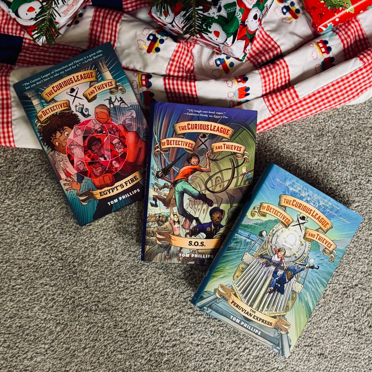 Pixel + Ink (@pixelandinkbks) on Twitter photo Are you looking for the perfect gift for the mystery lover in your life?
Invite them to embark on madcap mystery adventures with John Boarhog in The Curious Leagues of Detectives and Thieves series! On shelves now!
<a href="/TPhillipsWriter/">Tom Phillips</a>
ow.ly/6ULx50UmxSH
#mglit Are you looking for the perfect gift for the mystery lover in your life?
Invite them to embark on madcap mystery adventures with John Boarhog in The Curious Leagues of Detectives and Thieves series! On shelves now!
<a href="/TPhillipsWriter/">Tom Phillips</a>
ow.ly/6ULx50UmxSH
#mglit