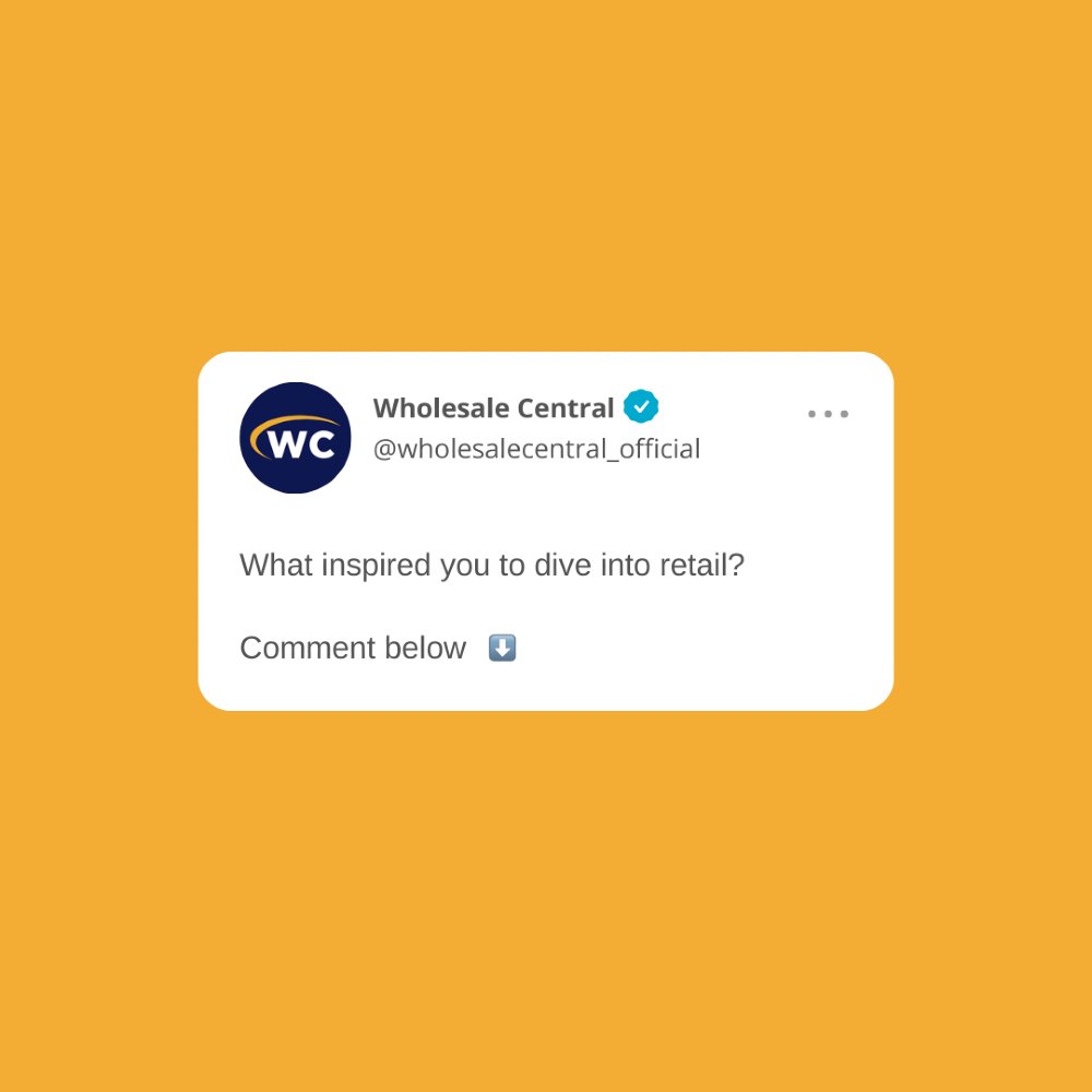 Do you remember the first product that sparked your passion for wholesale? 🔥💼 We’d love to hear the story behind your journey! Share with us in the comments below.

#wholesale #brickandmortar #smallbusinesssupplies #profitboost #retailready