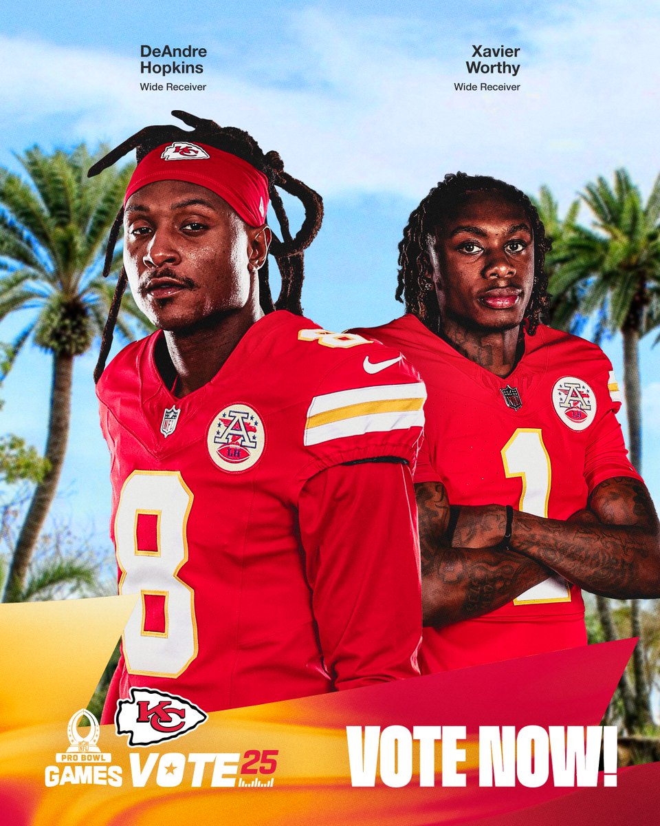Route your Pro Bowl votes to our route runners! Every RT counts as a vote🗳️
 
#ProBowlVote + <a href="/XavierWorthy/">Z A Y 🖤</a>
#ProBowlVote + <a href="/DeAndreHopkins/">Deandre Hopkins</a>