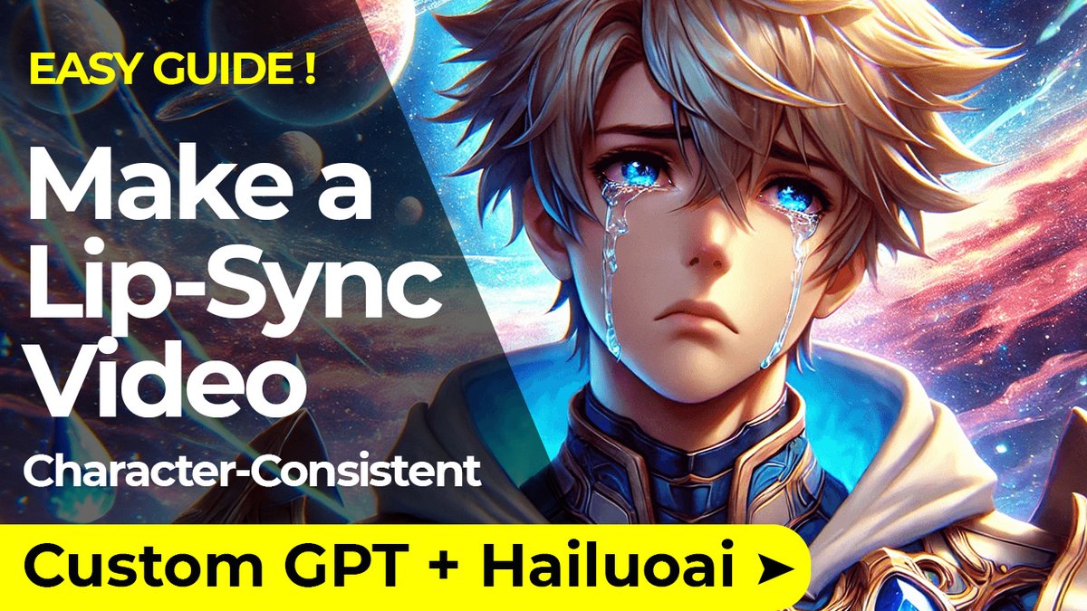 GumVue's tweet image. New short Tutorial video youtu.be/f-EIuGROTEo

#AnimeTutorial #ChatGPT #hailuoai #AIAnimation #AnimeWithAI #CapCutEditing #MinimaxAI #AnimeCreation #AIVoiceover #TextToVideo #AIAnime #AnimeMaker #DigitalAnimation #AnimationTutorial #HowToAnime #CreateAnime #AIArt…