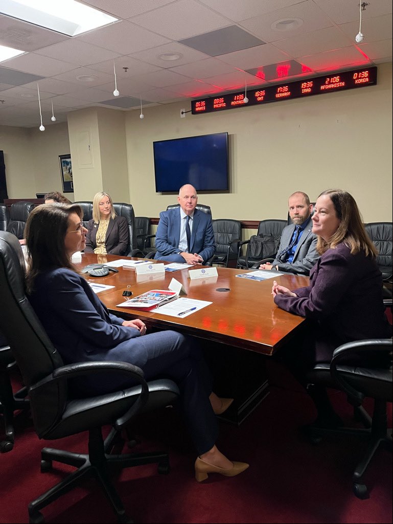 Supporting our military families and attracting top talent to our workforce in Utah is crucial. Yesterday, I met with various Department of Defense officials to discuss how to better help service members and their families.