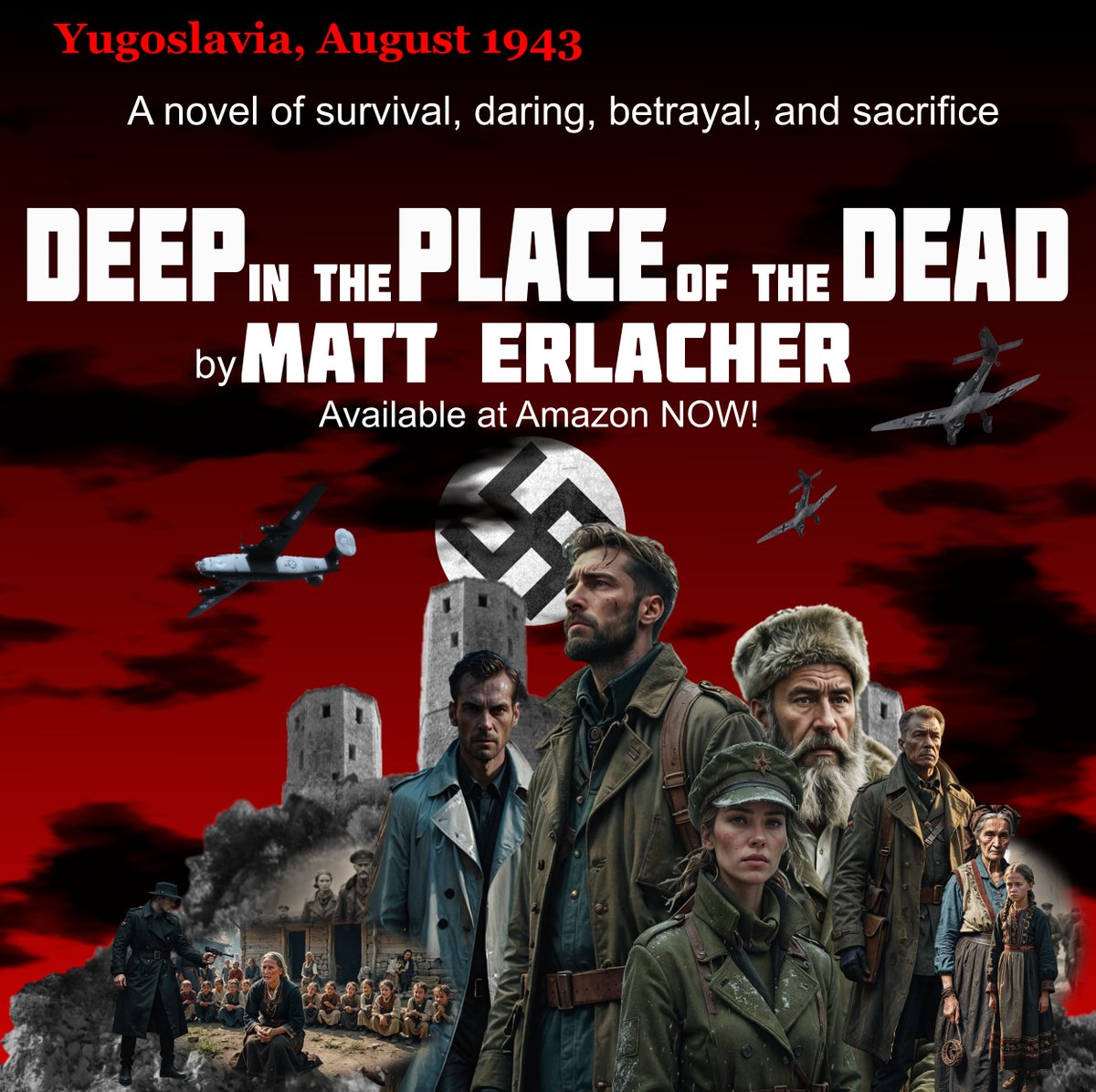 MattErlacher's tweet photo. Hey all! My first novel is out! You can buy it at Amazon now (https://t.co/8ghSgubBDL). It will be everywhere soon! https://t.co/GIAr1DXyDk