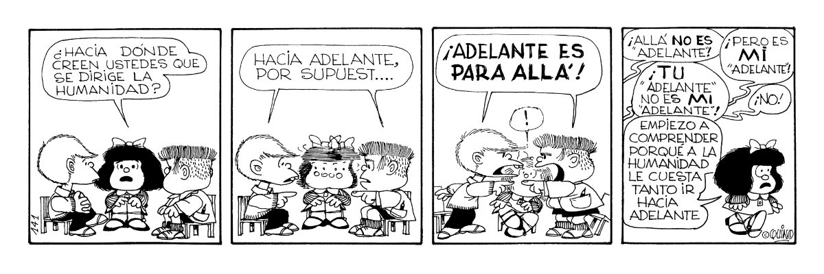 MafaldaDigital's tweet photo. 🌎 Hoy, como cada 10 de diciembre, se conmemora el Día de los Derechos Humanos en recuerdo de la proclamación de la Declaración Universal (DUDH) en 1948. 

#Mafalda #Quino https://t.co/kizEDjGZMS