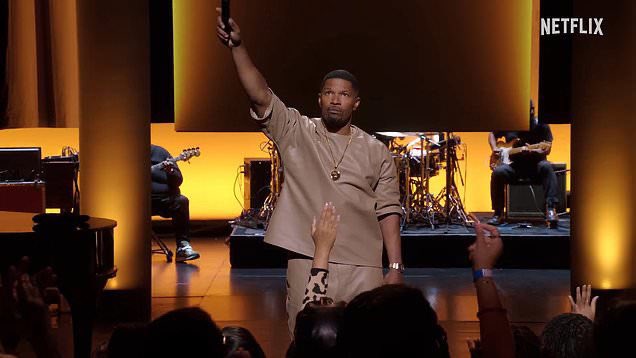 Jamie Foxx got the entire Atlanta audience harmonizing “God is good all the time &amp; all the time God is good”

😭😭😭

#WhatHadHappenedWas