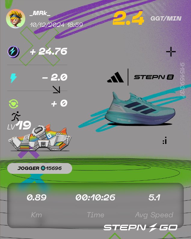 MPachobut's tweet photo. Here's my participation to #STEPNGOxadidas physical Ultraboost 5 Contest! Check @Stepnofficial for more details! https://t.co/zQ94kNQtKB