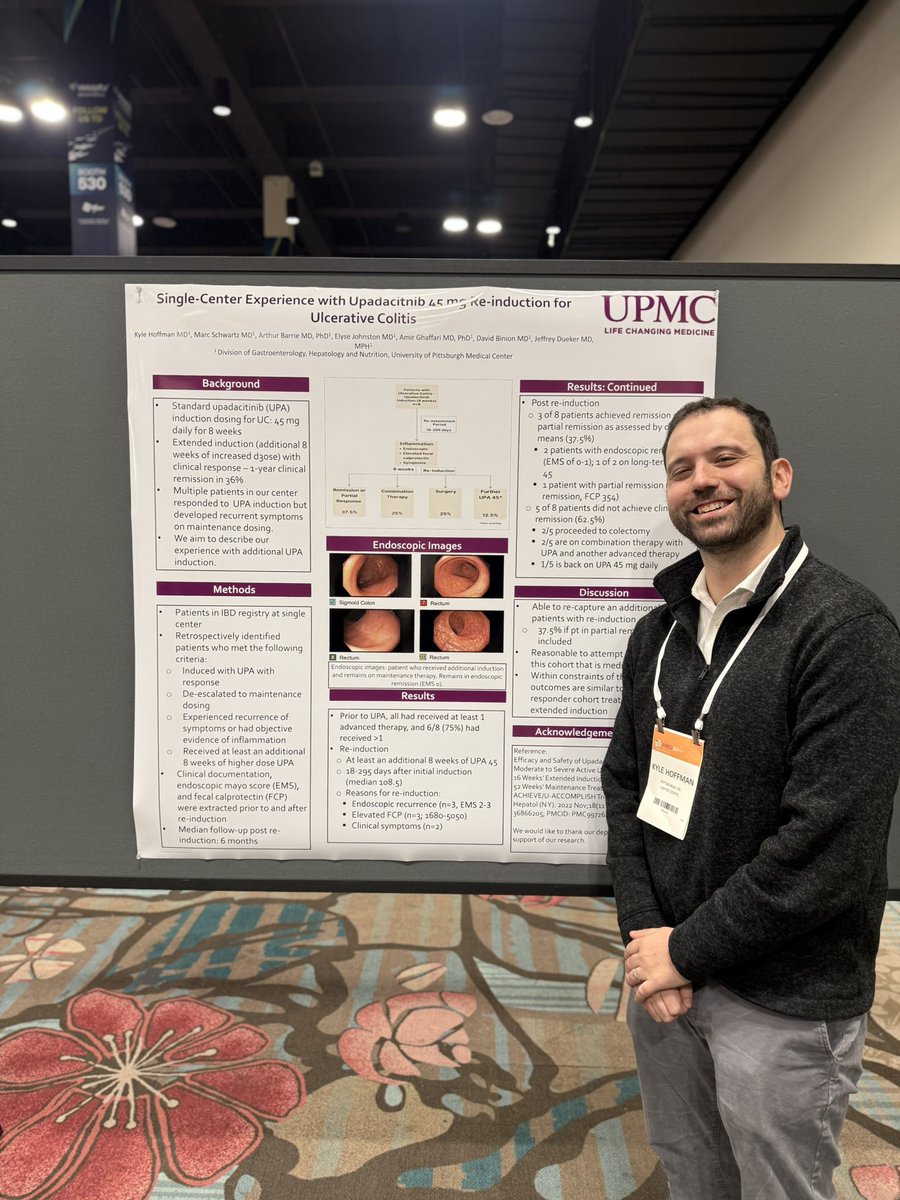 DuekerJeffrey's tweet photo. Of course all the abstracts are great at @IBDConference, but the top has to be from @PittGILiverNutr fellows. Ask Dr. Marrero, who won one of the best abstract awards, and Dr. Hoffman, whom I’m sure was in the running… https://t.co/dBZxdCZOqM