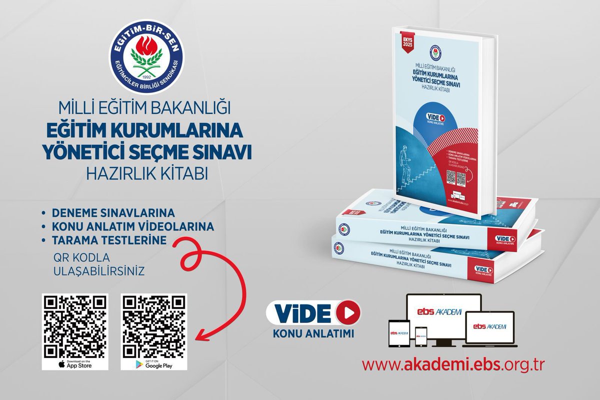 #EğitimBirSen  üyesine Farkı Yaşatan Sendikadır.

Her adımda üyesinin yanında olmaktan gurur duyan ve her zaman onların başarısı için çalışan bir sendika olarak, 
📅 2 Mart 2025’te yapılacak MEB-EKYS'ye girecek üyelerimizi yine yalnız bırakmıyoruz!