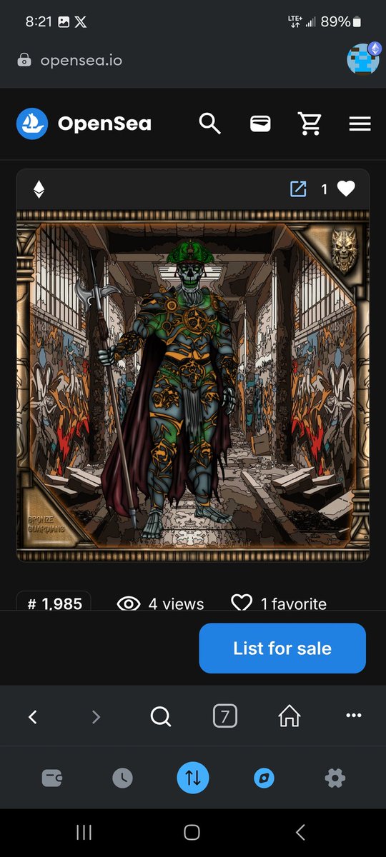 HarrisGreenhorn's tweet photo. @CryptTCG avatar reveal is AMAZING! GOT MY 1/BACKGROUND LFGROW YALL #CryptNFTS $CTC #AFTR #OOGIES https://t.co/6YzylrOY3s