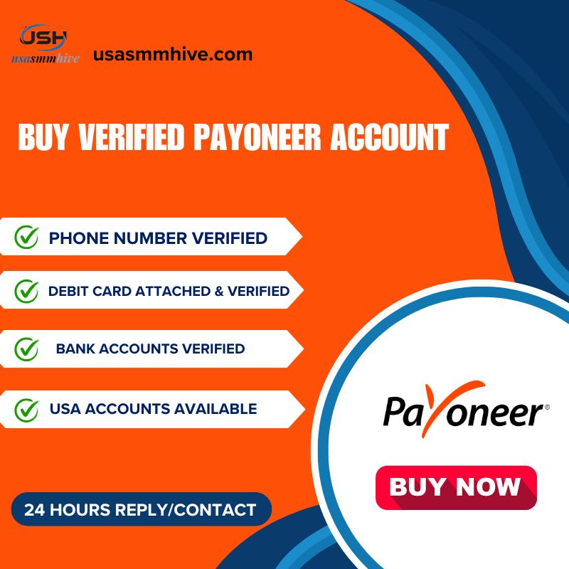 Buy Verified Payoneer Accounts
Email: usasmmhive@gmail.com
WhatsApp: (681) 655-4332
Skype: usasmmhive
Telegram: @usasmmhive
usasmmhive.com/product/buy-ve…

#JUSTANNOUNCED
#TamponTim
#Fiona
#Race
#NewYorkers
#ChristmasShoes
#NAACP
#Flour
#SantaAna
#Narnia
#DDHH