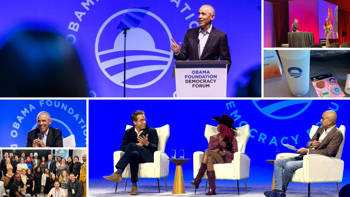 Fine Acts (@fine_acts) on Twitter photo β¨ It was exciting, it was mindful, it was thought-provoking, and it was honest. We were honored to be part of the 2024 <a href="/ObamaFoundation/">The Obama Foundation</a> #DemocracyForum!Β Our co-founder, Pavel Kounchev, joined President <a href="/BarackObama/">Barack Obama</a>, global civil society, community & business leaders, democracy β¨ It was exciting, it was mindful, it was thought-provoking, and it was honest. We were honored to be part of the 2024 <a href="/ObamaFoundation/">The Obama Foundation</a> #DemocracyForum!Β Our co-founder, Pavel Kounchev, joined President <a href="/BarackObama/">Barack Obama</a>, global civil society, community & business leaders, democracy