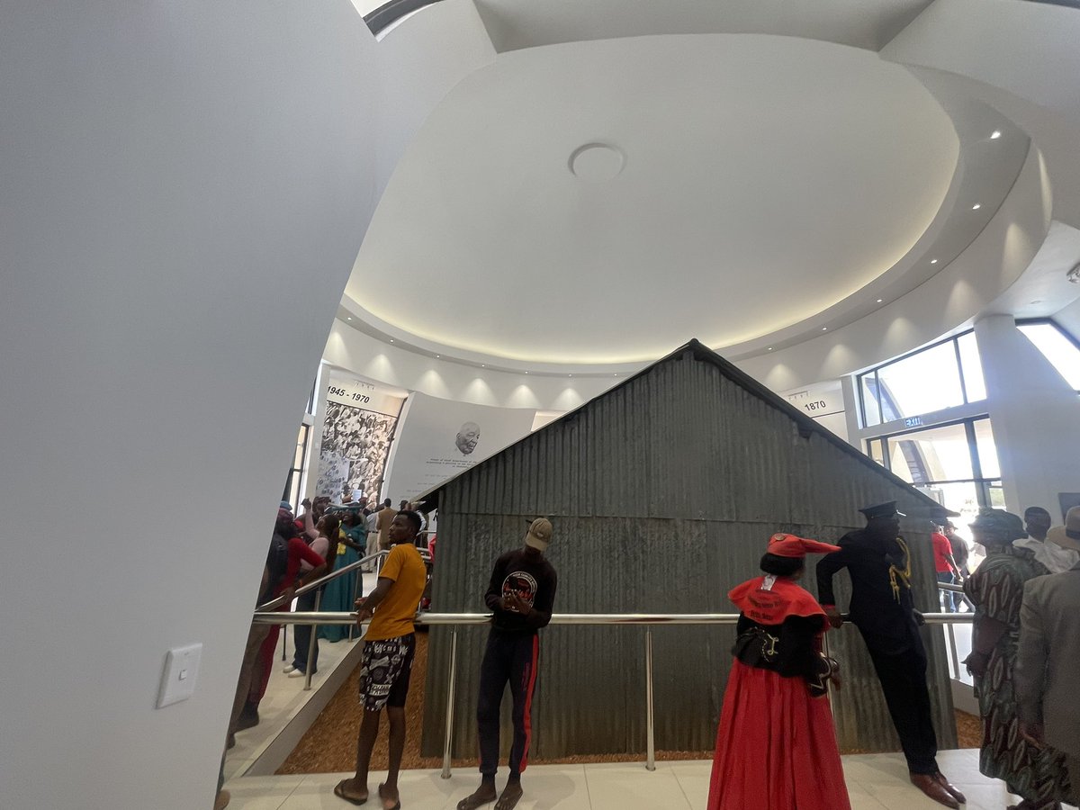 I said a prayer &amp; asked wisdom from God that he gave this brilliant leaders of our Nation who had a clear vision, a uniting spirit and a solid conviction of what 🇳🇦 should be. Joined <a href="/DrNangoloMbumba/">Dr Nangolo Mbumba</a> at the Chief Hosea Kutako Memorial museum &amp;shrine. Gobabis -Aminius-Aranos road.