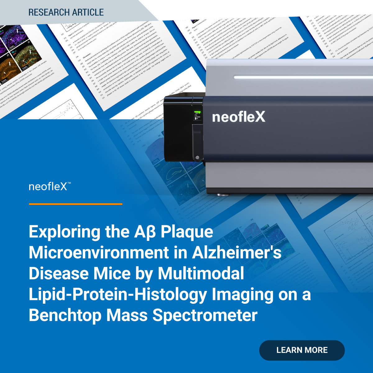 BrukerMassSpec's tweet image. #neofleX is ready for your next research breakthrough. This Alzheimer’s disease preprint from the Hopf group streamlines multiomics analysis of the plaque microenvironment.
goto.bruker.com/3D5HBxT
#spatialomics #IHC #MALDIimaging #HiPLEX