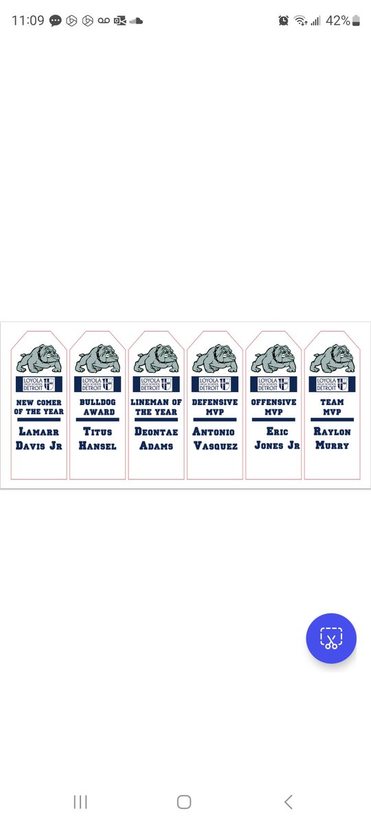 DETROIT LOYOLA FB tweet media