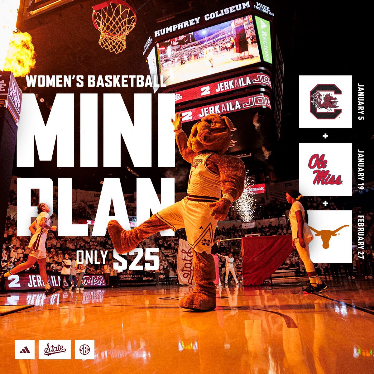 Don’t miss out! Mini plans are still on sale! Click the link #HailState🐶 -&gt; 
hailst.at/WBKMiniPlan

<a href="/HailStateWBK/">Mississippi State Women's Basketball</a>