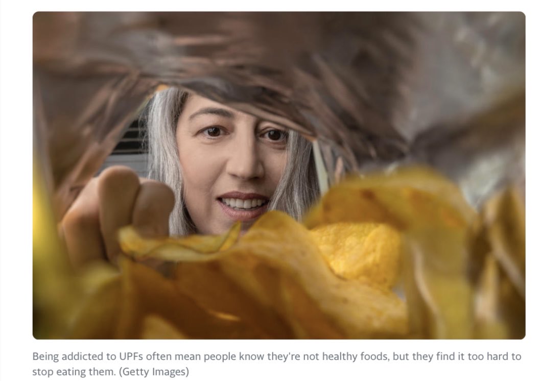 Tkarera's tweet image. People can be addicted to #ultraprocessedfoods: Consuming refined carbohydrates or fats can trigger the feel-good hormone dopamine at levels similar to those seen with addictive substances such as #nicotine and #alcohol. uk.style.yahoo.com/ultra-processe… #HealthyEating