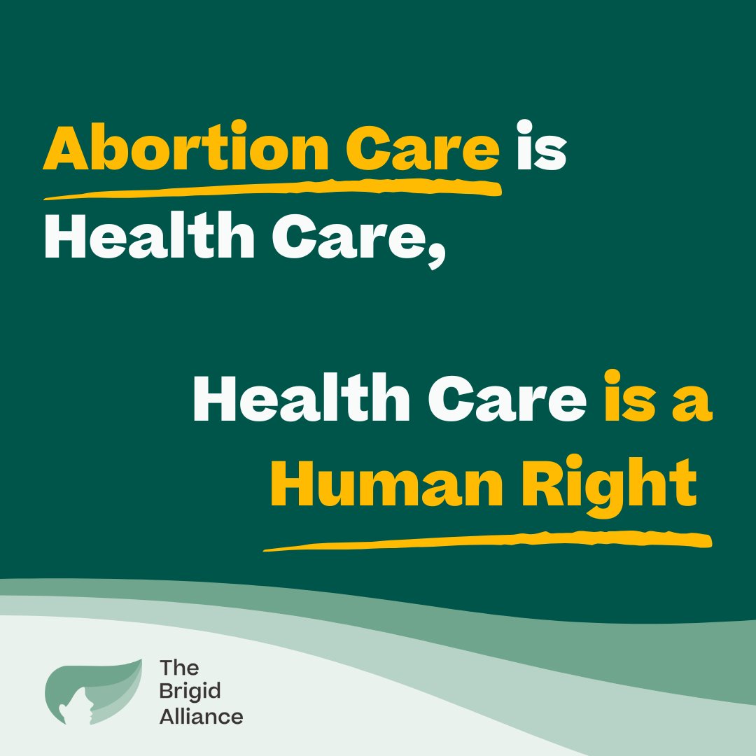 Today on #HumanRightsDay, a reminder: Abortion Care is Healthcare. And we're here to help bridge the gap between the need for an abortion and the ability to access one. Donate to help us support those navigating barriers: brigidalliance.org/donate-eoy24/