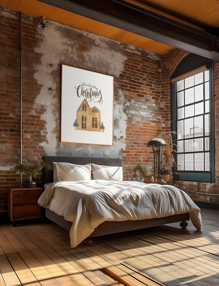 InteriorVibes0's tweet photo. 🎄✨ Industrial charm meets festive warmth! 🛏️🌟

#InteriorDesign #HomeDecor #DesignInspiration #Decor #InteriorStyling #IndustrialStyle #CozySpaces #ChristmasDecor #HolidayVibes #ModernLoft https://t.co/oMRueA6TUa