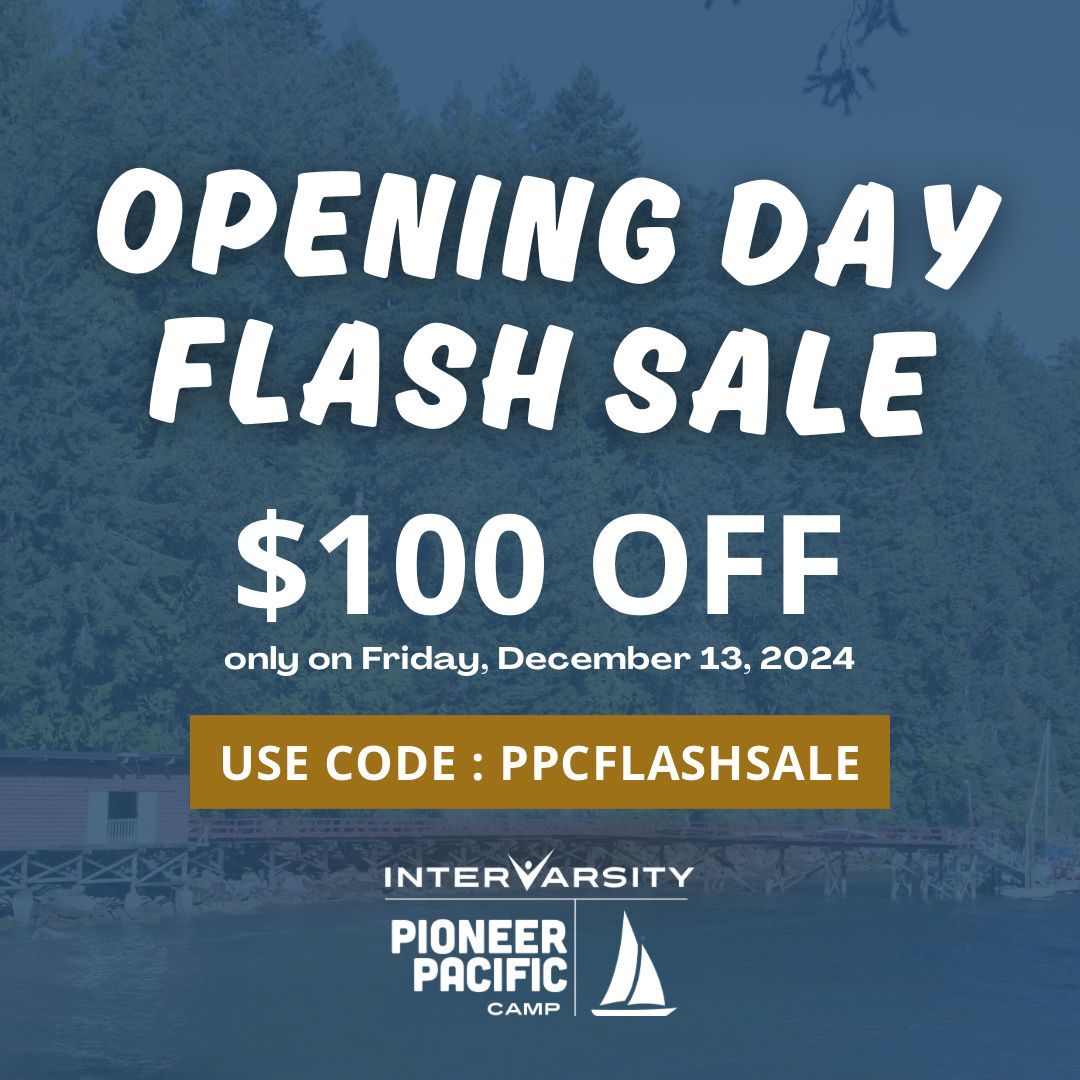 PPC_ivcf's tweet image. Save $100 on camp registration with the code PPCFLASHSALE only on Friday, December 13🤩🫶