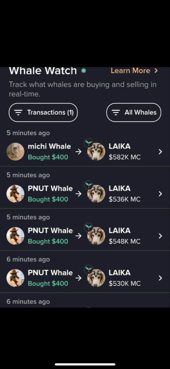 UntwistedGenius's tweet photo. @booksey Yo $Laika about to go parabolic volume insane.. whales know something 

4oykFmW1KPsTrmRH1nd8vtNfeD8LZszjjP6crsAmpump https://t.co/pLggPK7Nm9