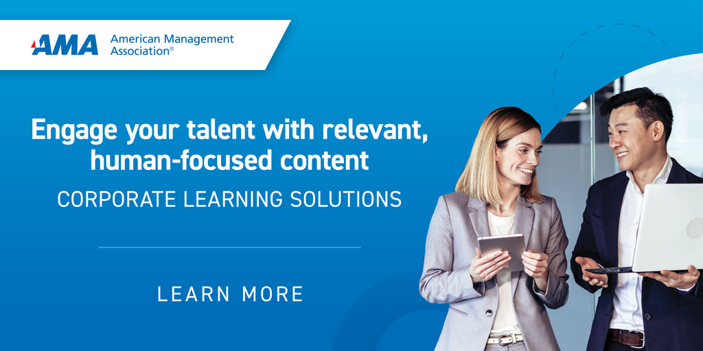 AMAnet's tweet image. Give your people the tools to thrive with learning solutions that are designed with them in mind.  Let’s create a learning experience that truly makes an impact! ow.ly/9VAp50UmCXP #WorkplaceLearning, #CorporateTraining, #LeadershipDevelopment