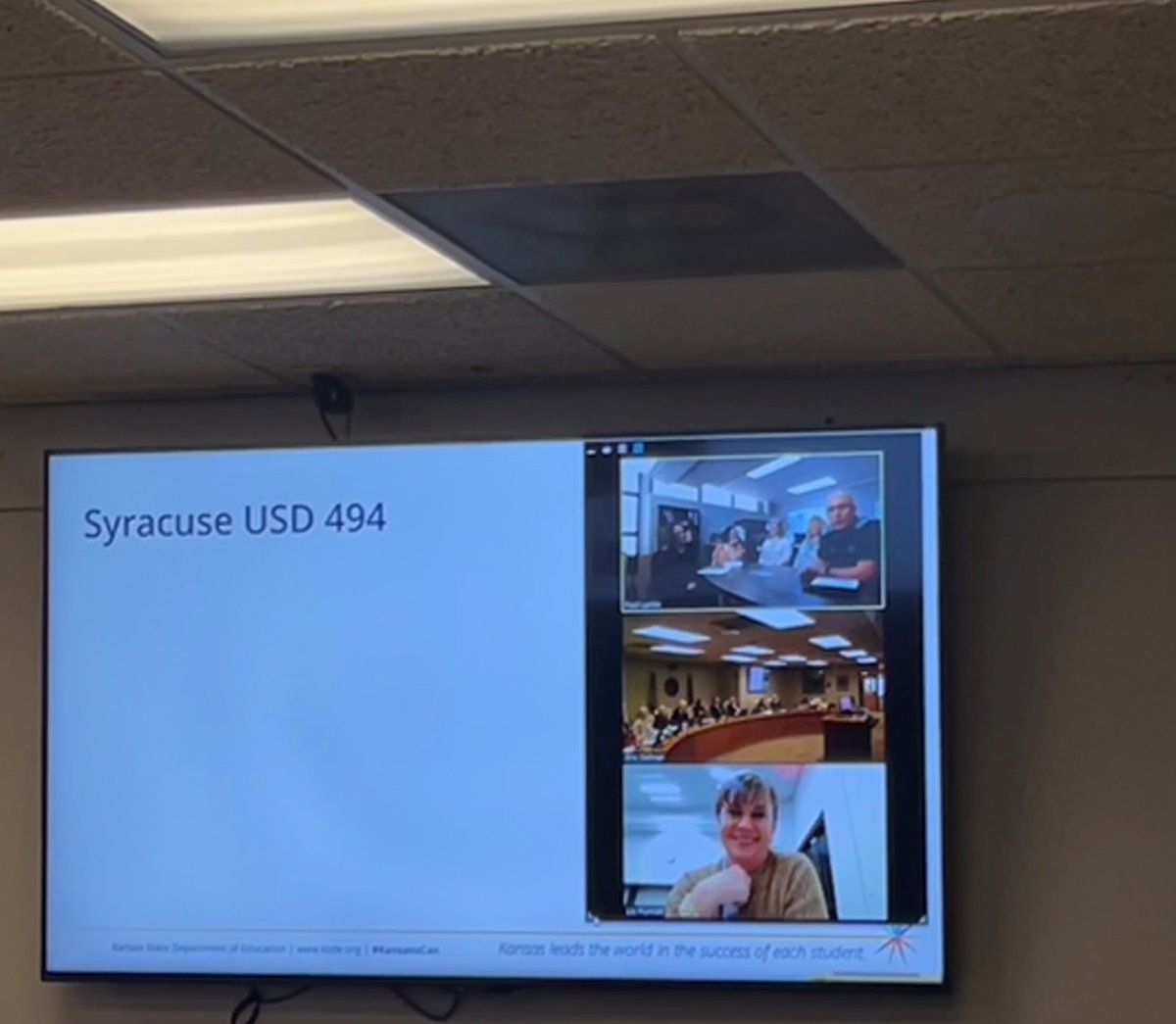 KS Dept of Education (@ksdehq) on Twitter photo Liz Plunkett, Syracuse Elementary School principal, Syracuse <a href="/usd494/">USD494 Syracuse School District</a>, said thanks to the Registered Teacher Apprenticeship Program, the district is now able to fill two teaching positions. Liz Plunkett, Syracuse Elementary School principal, Syracuse <a href="/usd494/">USD494 Syracuse School District</a>, said thanks to the Registered Teacher Apprenticeship Program, the district is now able to fill two teaching positions.