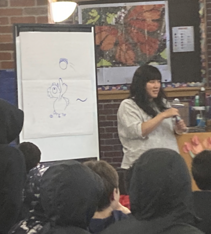 cambridge_cpsd's tweet photo. Our Library Media Services department is grateful for the support of district "friends of" parent organizations and the Porter Square Books Foundation for their support of literacy celebrations in the form of author visits and books for our students! We recently had...
1/2 https://t.co/yDENRN8SAL