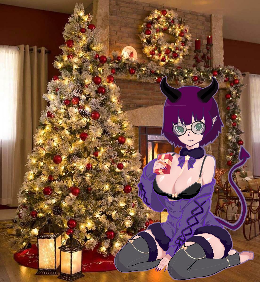 Thank you so much for the Free VTuber Asset, Merry Christmas everyone &lt;3 #Vtuber