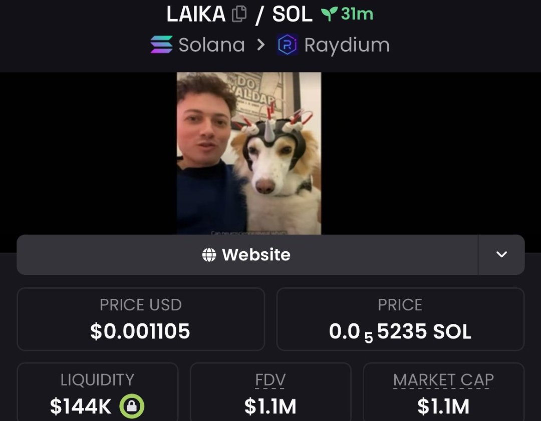 cryptoadar's tweet photo. $LAIKA Started at a $2.1k market cap, and  to $1.1  million. 💥

Come to my TG channel so you don't miss more opportunities. ♥️ https://t.co/fzfXGWvY2k