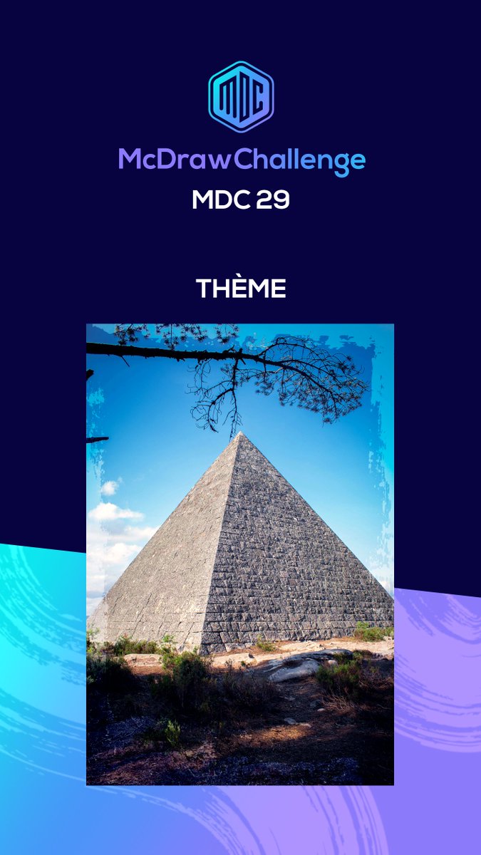 1 mois pour créer du contenu artistique sur le thème du #McDrawChallenge 29 !

discord.gg/n9rPFeSnXE