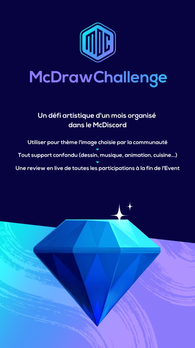 McDiams's tweet photo. 1 mois pour créer du contenu artistique sur le thème du #McDrawChallenge 29 !

https://t.co/TMX6xpWnfH https://t.co/63xsSTywKG