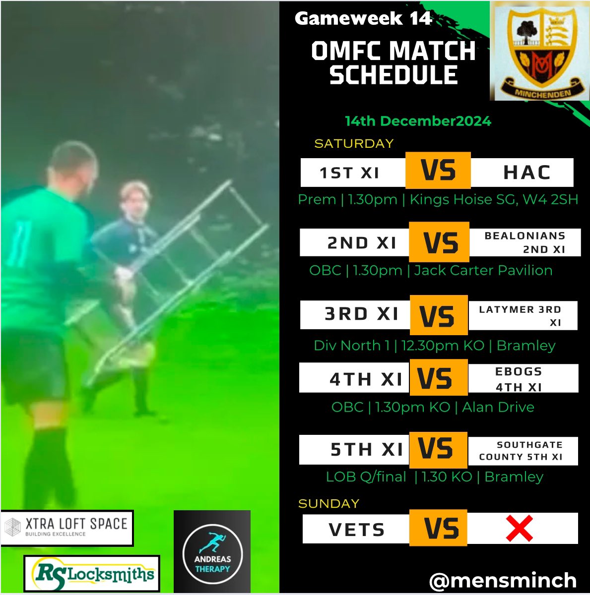 MensMinch's tweet photo. Last games of 2024 https://t.co/Yg5gk71WBf