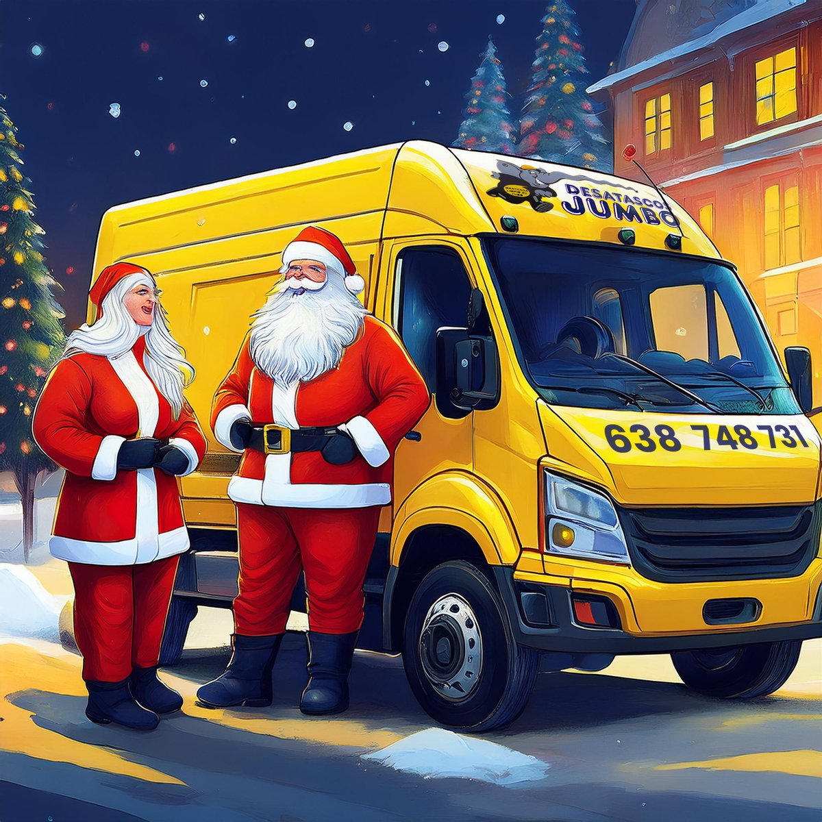 🌟🎄 Desatascos Jumbo y Papá Noel unen fuerzas estas fiestas 🎅 ¡Que todo fluya como debe esta Navidad! 💧

¡Soluciones en todo el archipiélago! 24/7 en el teléfono ☎️​ 638 748 731 🚕​💨​

#SolucionesParaTuHogar #ProblemasDeTuberías #ServicioConfiable #DesastascosJumbo