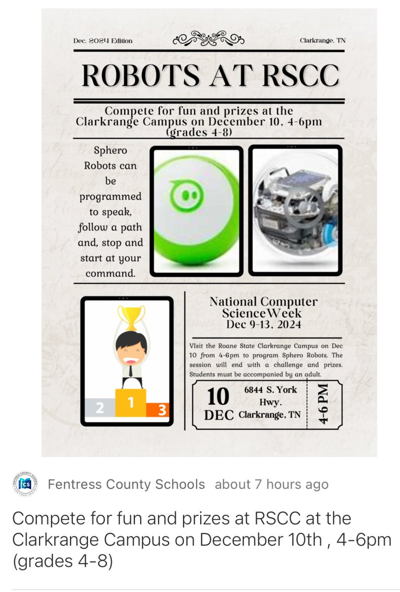 #teachfentress ⁦<a href="/theTSIN/">Tennessee STEM Innovation Network</a>⁩ #theTSIN
