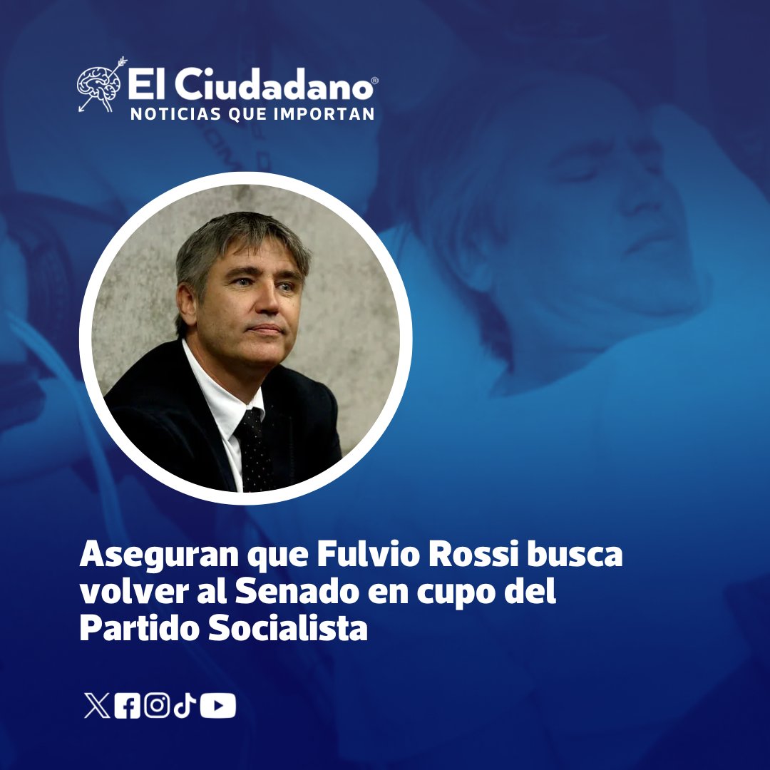 El_Ciudadano's tweet photo. El polémico senador cuestionado por sus vínculos con SQM y Corpesca inició acercamientos hacia la presidenta del Partido Socialista, Paulina Vodanovic, con la intención de postular al Congreso...

Leer más https://t.co/RRPxBhCbWA https://t.co/Y3rmSjbYPx