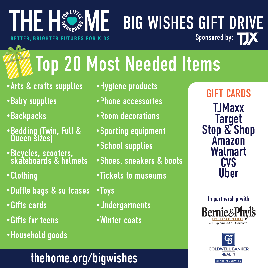 thehomeorg's tweet photo. Did you hear? The Home's Big Wishes Toy Room is now open!🎁 
 
Stop by 780 American Legion Way in Roslindale, now through Dec. 21, to donate a new toy or essential item to The Home's Big Wishes Gift Drive! For more details, visit https://t.co/jaBDvbpXON. https://t.co/PTN2I15SWp