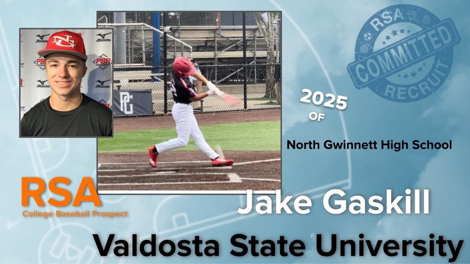 Congratulations to 2025 #RSAbaseball OF <a href="/JakeGaskill12/">Jake Gaskill</a> for committing to @BlazerNationBB !!! #rsacommits <a href="/RecruitingStud1/">Recruiting Student Athletes</a> <a href="/bkennedyrsa/">Brendan  Kennedy</a>
<a href="/CEwing_RSA/">Conner Ewing</a> <a href="/BRudisill_RSA/">Bradley Rudisill-Recruiting Student Athletes</a> @theohass <a href="/NGDawgsBaseball/">NGHS Baseball</a>