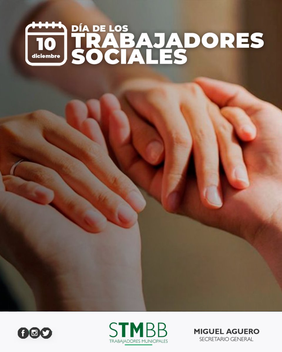 🤝✨ ¡Feliz Día a los Trabajadores Sociales! ✨🤝

Hoy celebramos a todas las profesionales que, con dedicación y compromiso, trabajan para construir una sociedad más justa y solidaria. 💙 Su labor es clave para acompañar y transformar la vida de quienes más lo necesitan.