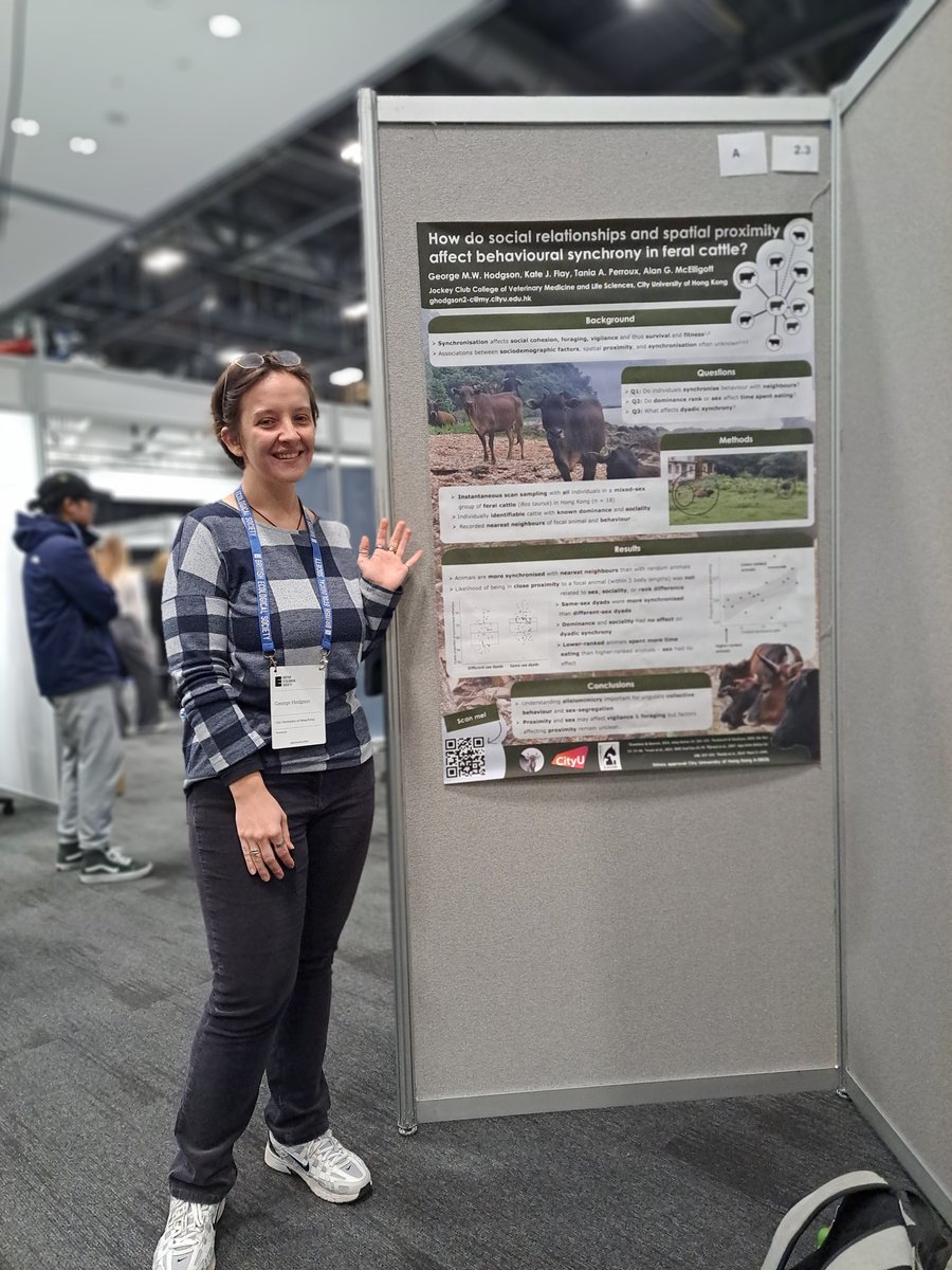 PerrouxT's tweet photo. @gmw_hodgson and I have arrived at BES annual meeting in Liverpool. Please come find us tomorrow at poster session 1 if you want to find out more about social behaviour and population dynamics of Hong Kong feral cattle 🐂🐂
@BritishEcolSoc #BES2024 https://t.co/7TlyXfTQny